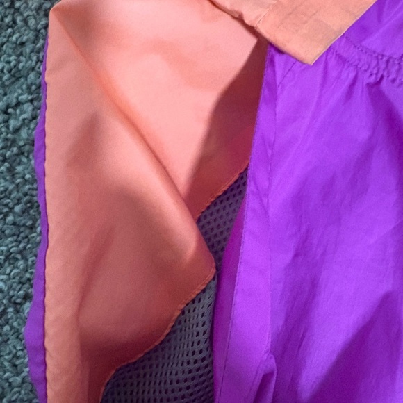 Columbia Half Zip Windbreaker Spring Jacket Girl's Size Large 14/16 - Picture 5 of 9